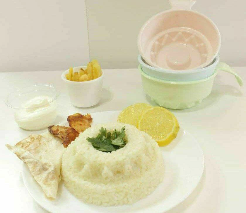 قوالب أرز، 4 أشكال - متعدد الألوان